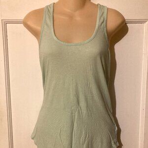 EXPRESS Women's Lightweight Seafoam Green Racer Back Slvls Exercise Top ~ Sz S